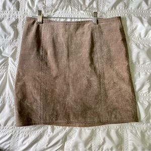 Blank NYC Suede Mini Skirt